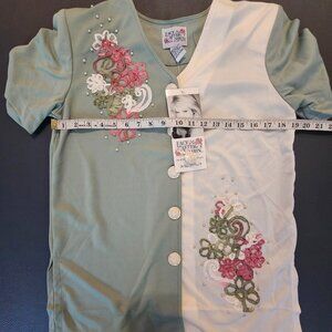 Lacy Afternoon Green Blouse